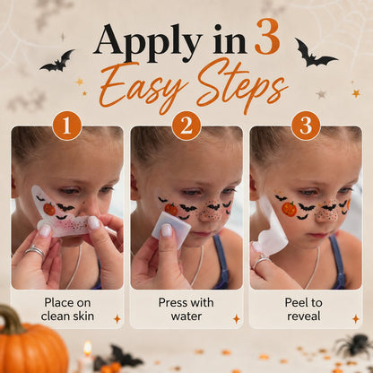 ✨ 6 Pcs Temporary Freckle Face Tattoos – Buy 2 Get 1 Free