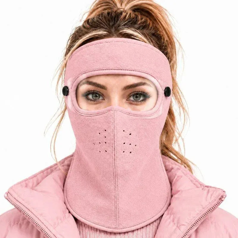 Warm Breathable Face Cover for Winter Cycling & Trail Adventures