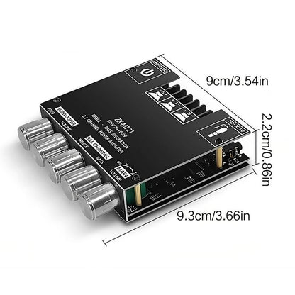 🔥 2.1 Channel Bluetooth Audio Receiver Power Amplifier Module🔊