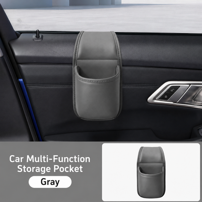 🚘Premium Leather Car Door Storage Pocket