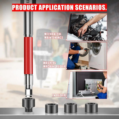 🔩 S2 Steel Hex Bit Set | Magnetic No-Slip Screwdriver Bits ✨