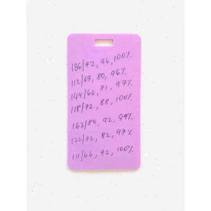 🩺Erasable Badge Note(🖊️Write. Wipe. Repeat.)