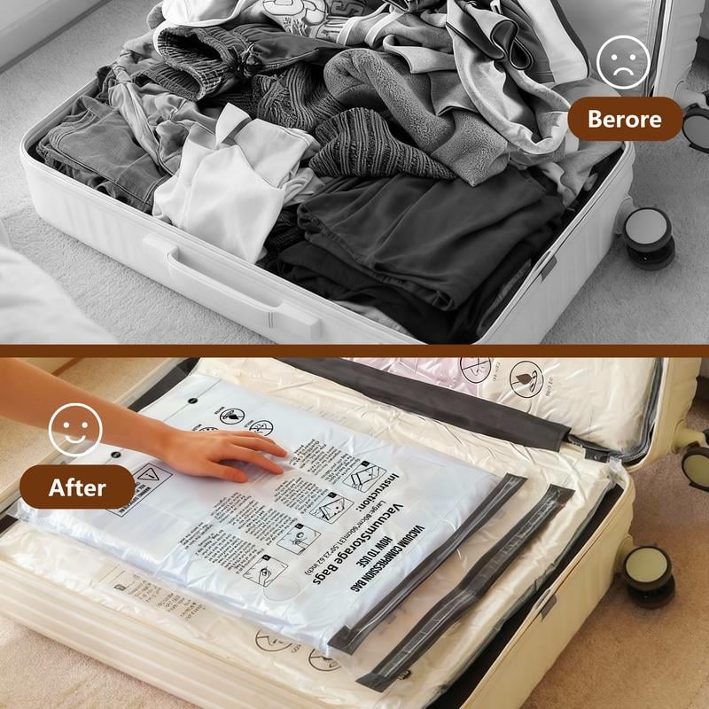 Vacuum Storage Bags with Electric Pump