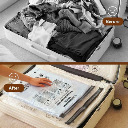 Vacuum Storage Bags with Electric Pump