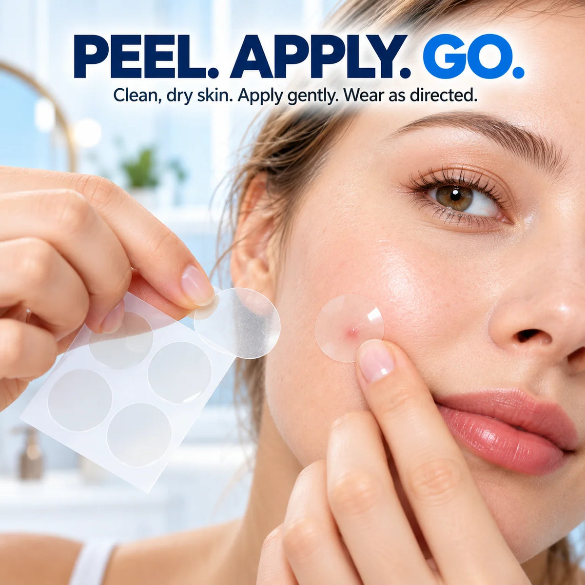 ✨ Invisible Acne Patches – Cover Pimples & Absorb Blemish Fluid | 364 Patches 💧🍀