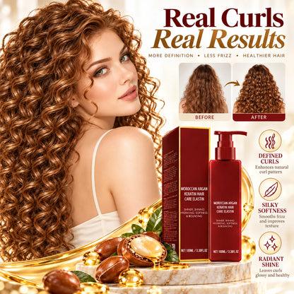 ✨ Leave-In Curl Defining Cream – Frizz Control, Moisture & Soft, Bouncy Curls