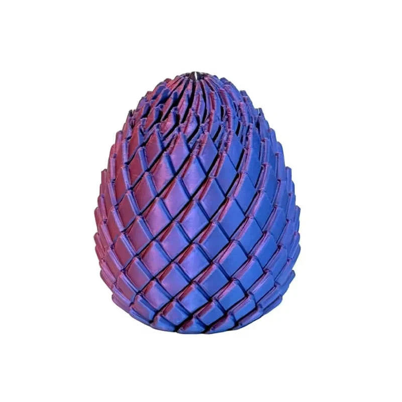 🐉 Printed Dragon Egg – Articulated Dragon Inside, Colorful Fantasy Collectible & Surprise Gift