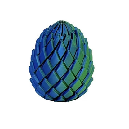 🐉 Printed Dragon Egg – Articulated Dragon Inside, Colorful Fantasy Collectible & Surprise Gift