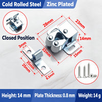 Zinc Plated （5 pack）