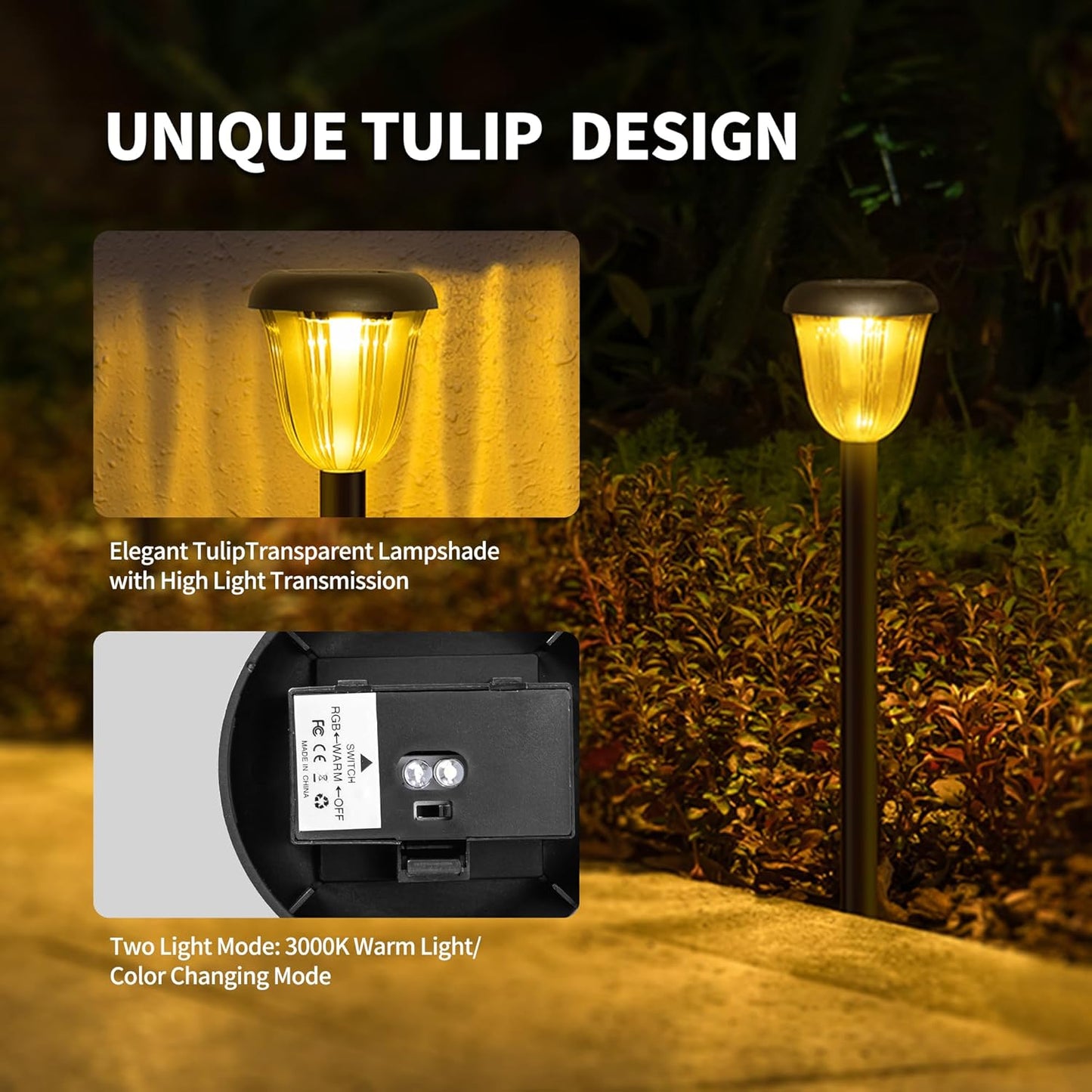 🔥🔥Solar Powered Landscape Lights