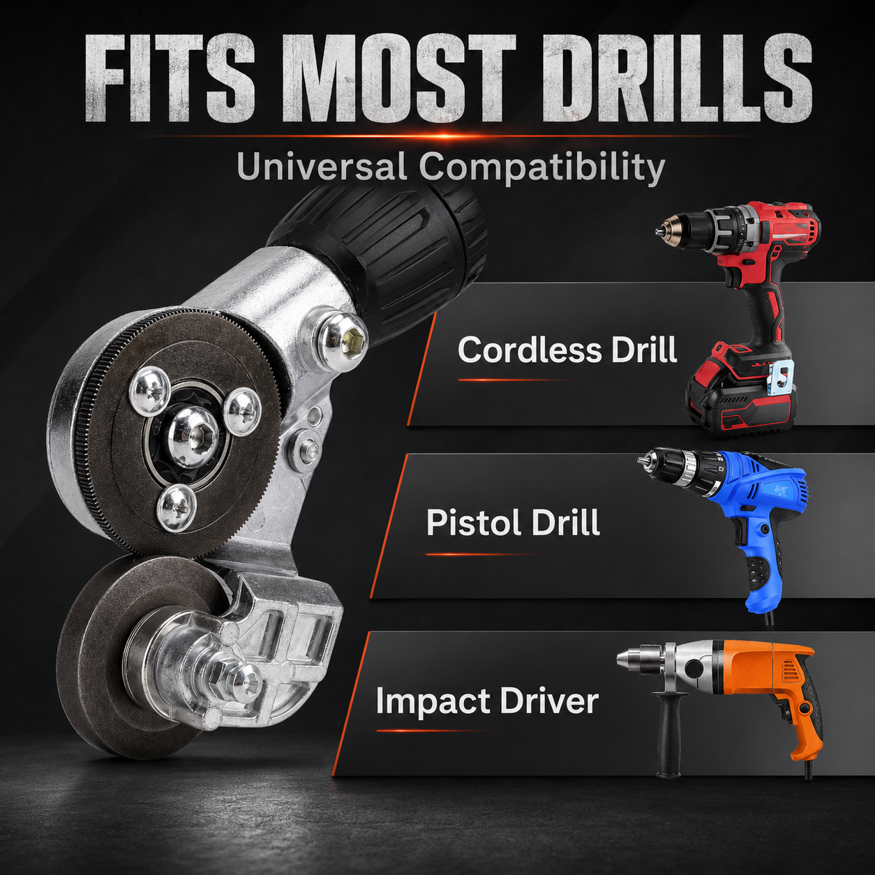 Turn Your Power Drill Into a High-Speed Sheet Metal Shear