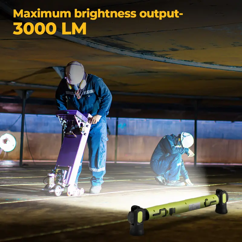 💡 BougeRV 3000LM LED Magnetic Work Light – Cordless Rechargeable