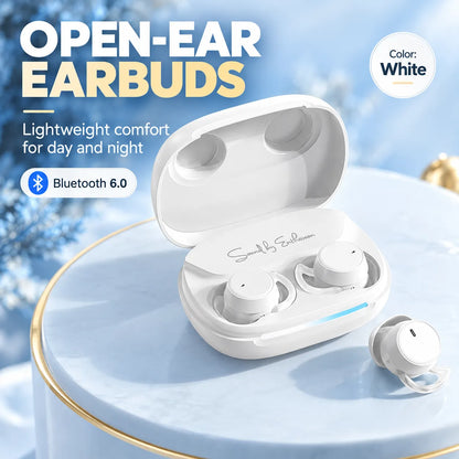 🌙 Mini Wireless Sleep Earbuds – Ultra-Light Comfort for Side Sleepers 🎧