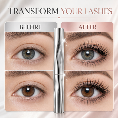 Waterproof Lengthening & Curling Black Mascara
