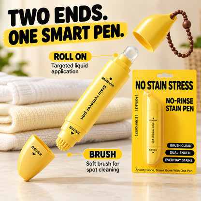 ✨ Portable Dual-Head Stain Remover Pen – Tackle Everyday Stains