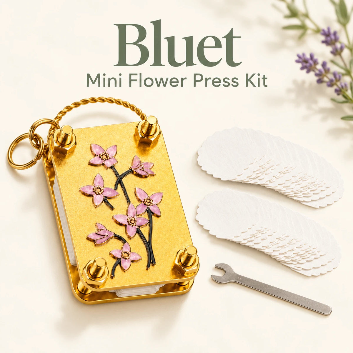 Mini Flower Press Kit 🌸 Press Petals & Clovers on the Go