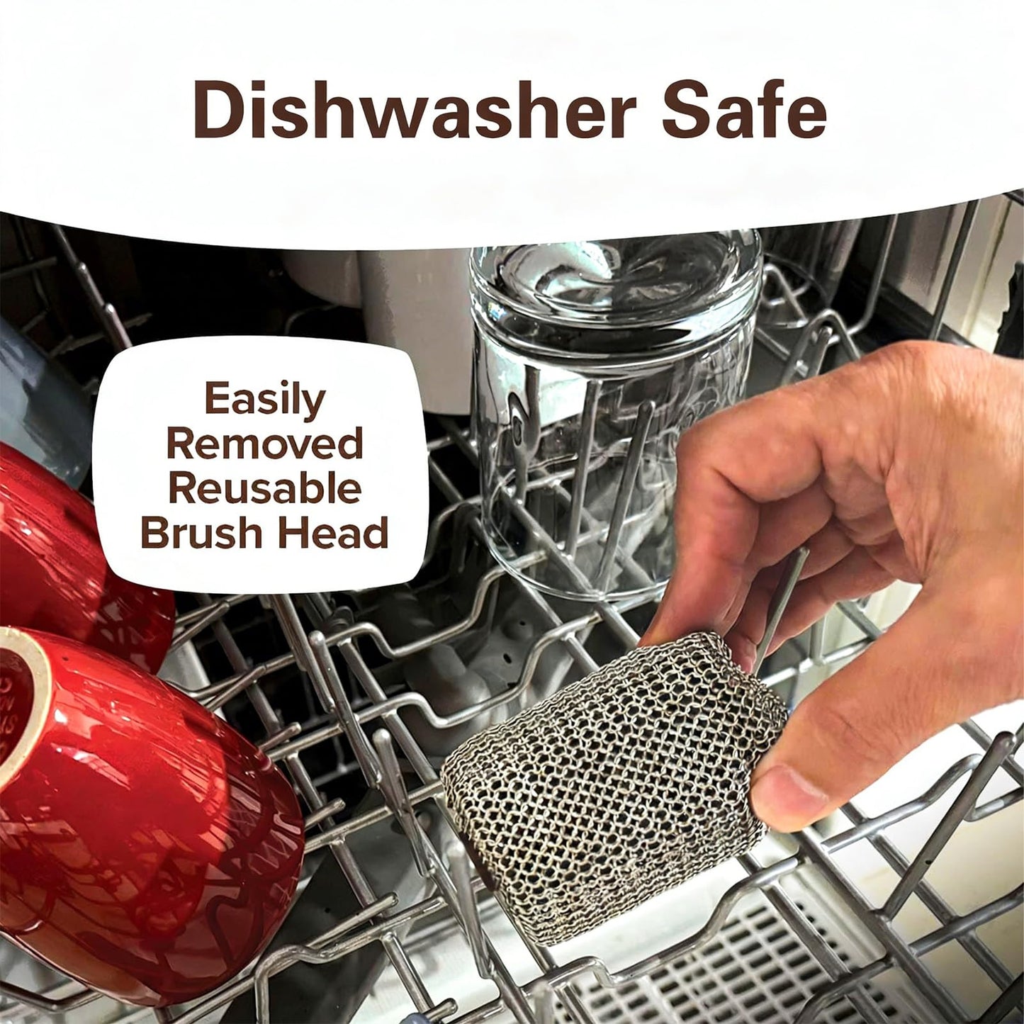 🔥 Electric Grill Cleaner 🧼 Bristle-Free BBQ Cleaning Brush