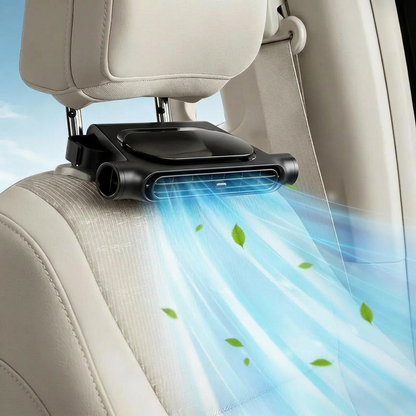 Bladeless Car Seat Headrest Cooling Fan