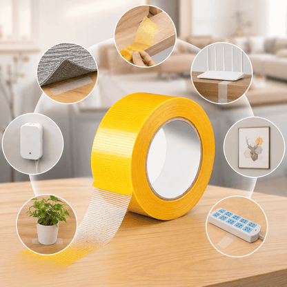 🔥 Heavy-Duty Double-Sided Tape – Strong Hold