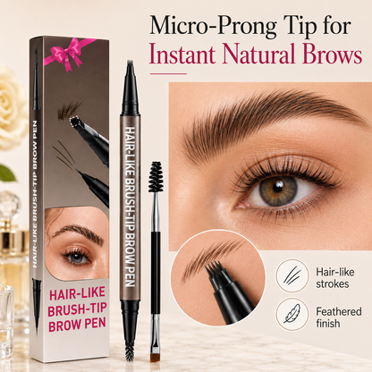 Dual-Ended Hair-Like Brush-Tip Brow Pen✨