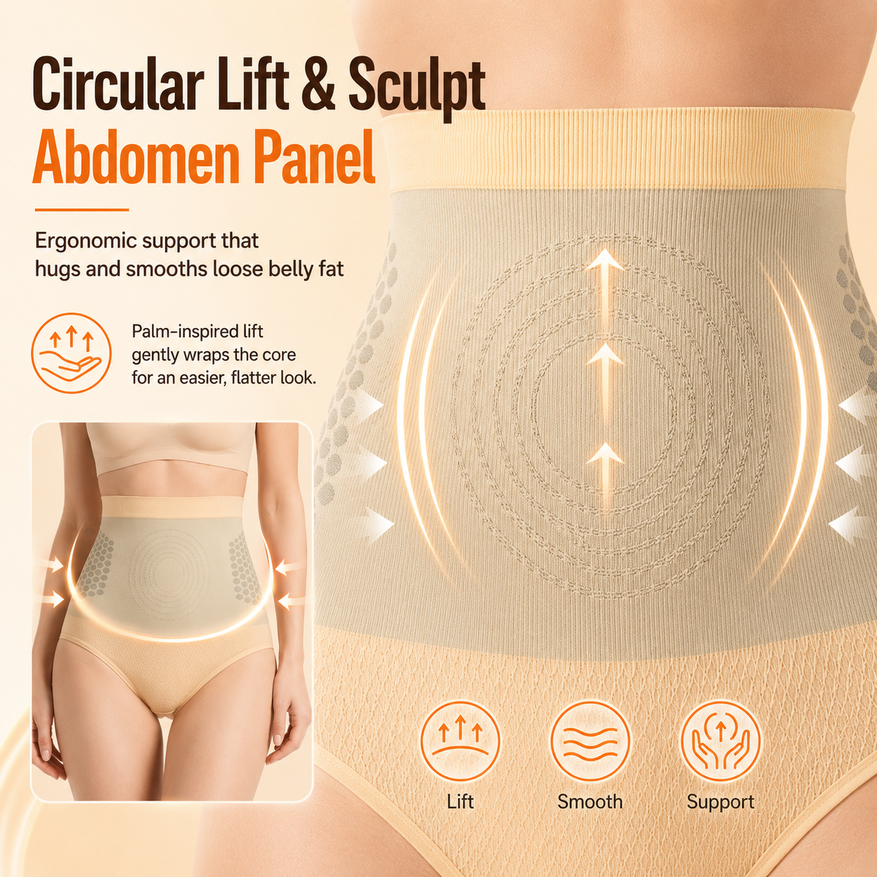 Breathable Honeycomb Postpartum Shaping Briefs