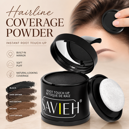 🔥 Hairline Powder ✨ Instantly Fuller Hair in Seconds! 💇‍♀️
