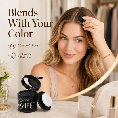🔥 Hairline Powder ✨ Instantly Fuller Hair in Seconds! 💇‍♀️