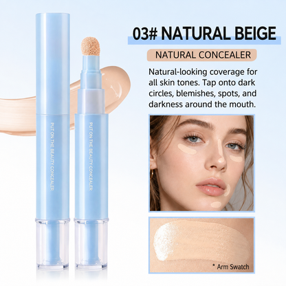 2-in-1 Hydrating Concealer Pen | Brighten, Cover & Blend