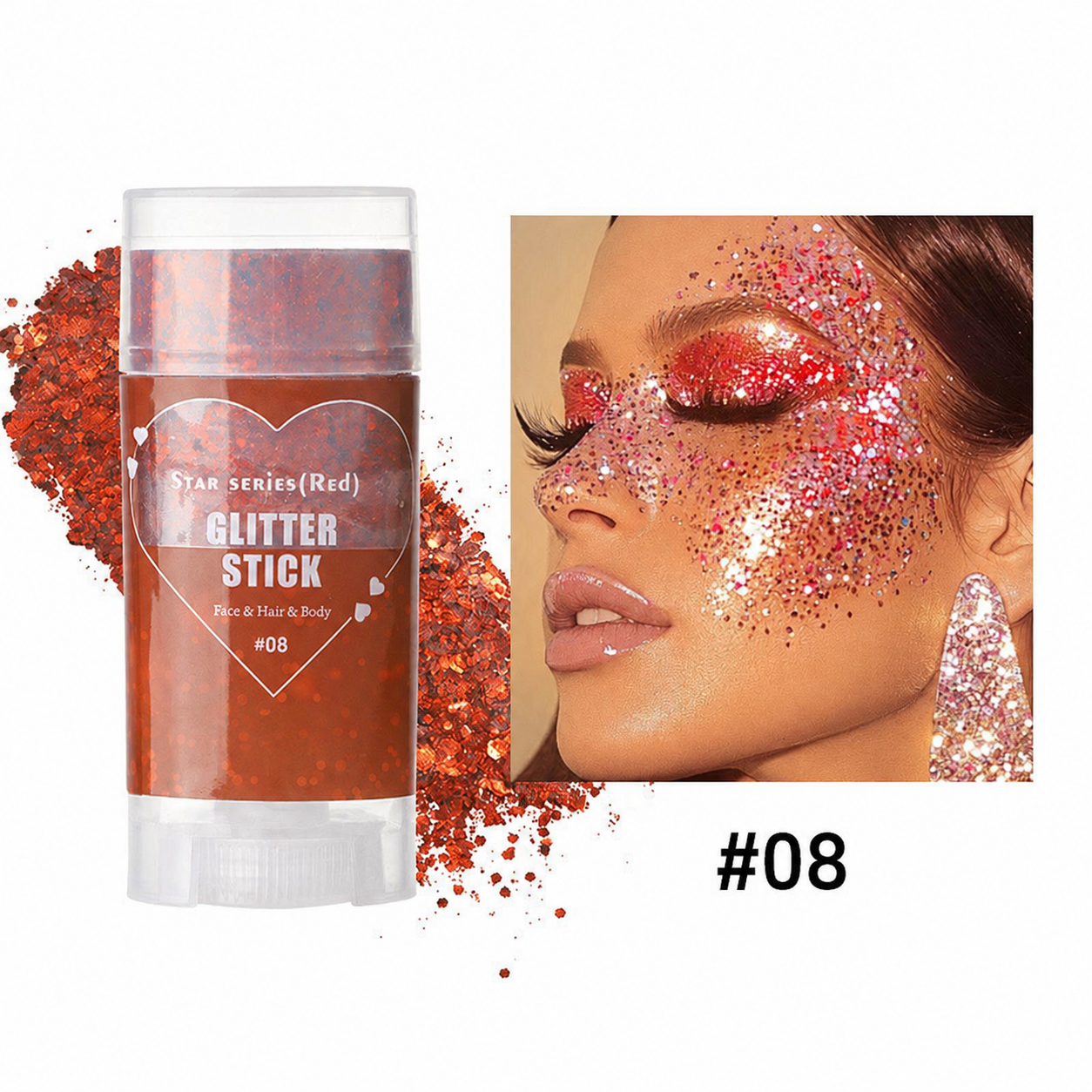 Glitter Stick for Face, Hair & Body | Easy Sparkle