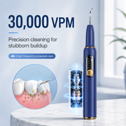 High-Frequency Dental Cleaner with LED & 5 Levels