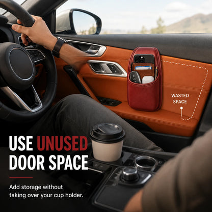 🚗Car Door Pocket Organizer | Leather-Look Storage Pouch