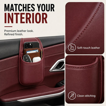 🚗Car Door Pocket Organizer | Leather-Look Storage Pouch