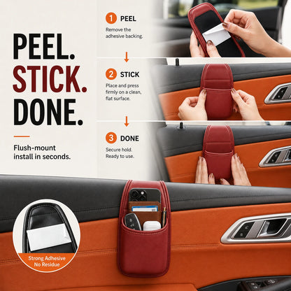 🚗Car Door Pocket Organizer | Leather-Look Storage Pouch