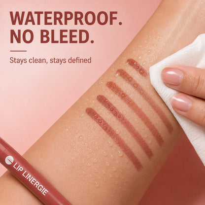 Lip Linergie Waterproof Lip Liner – Precise & Non-Bleeding