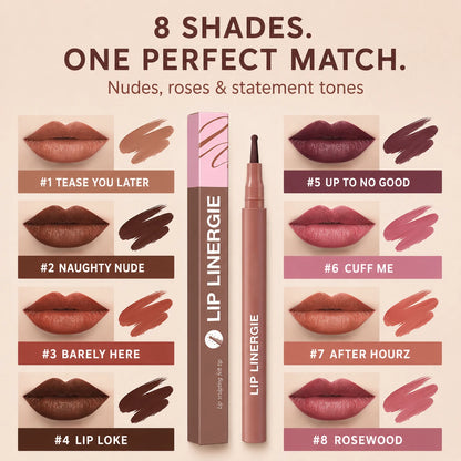 Lip Linergie Waterproof Lip Liner – Precise & Non-Bleeding