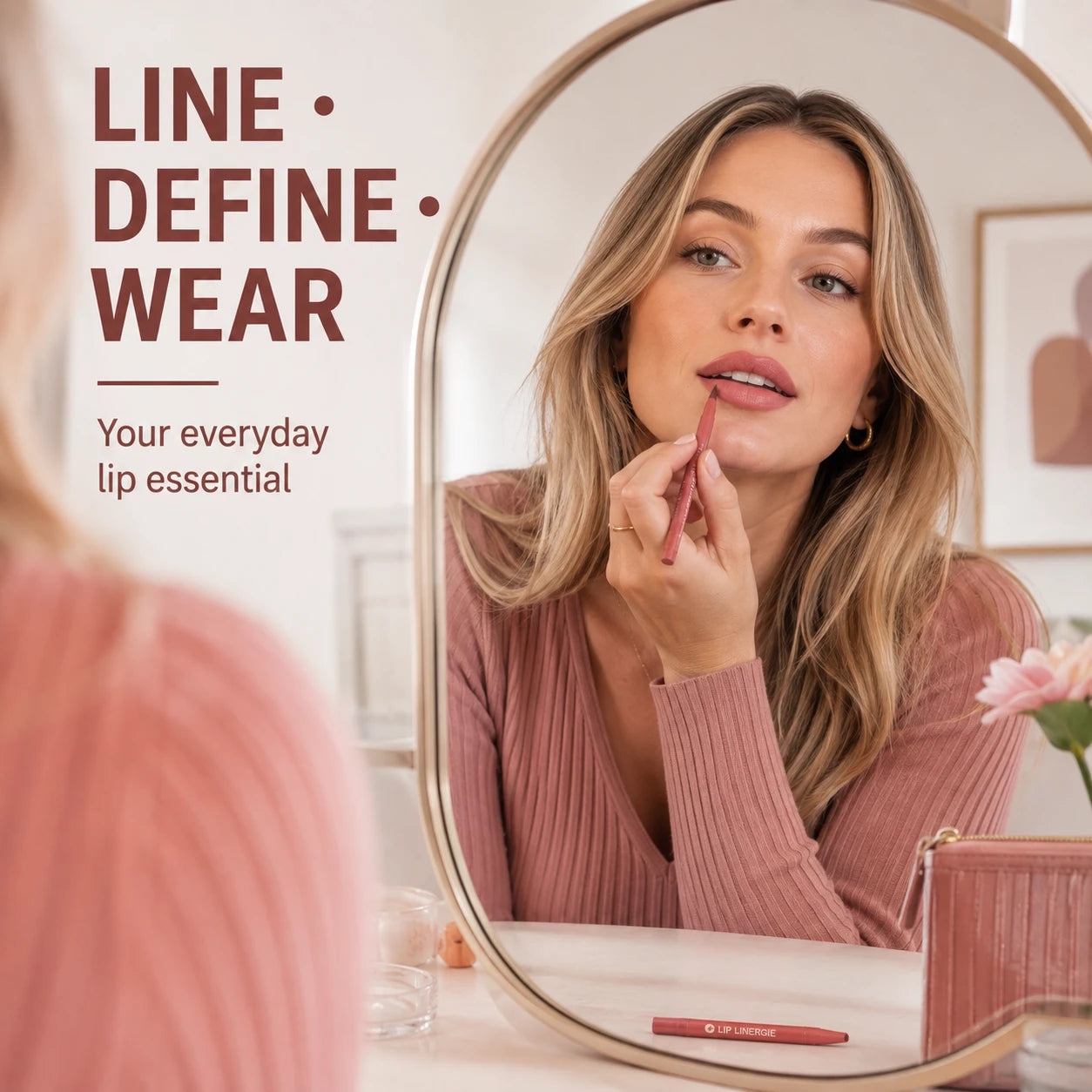 Lip Linergie Waterproof Lip Liner – Precise & Non-Bleeding