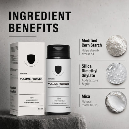 Hair Volumizing Styling Powder | Instant Root Lift & Matte Texture