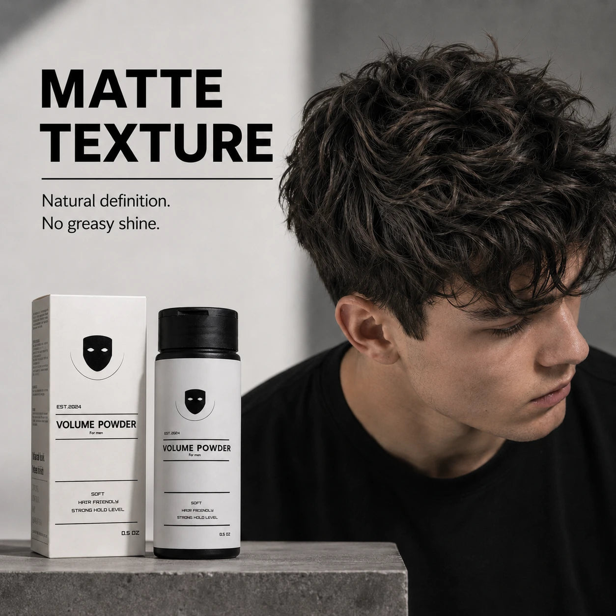 Hair Volumizing Styling Powder | Instant Root Lift & Matte Texture