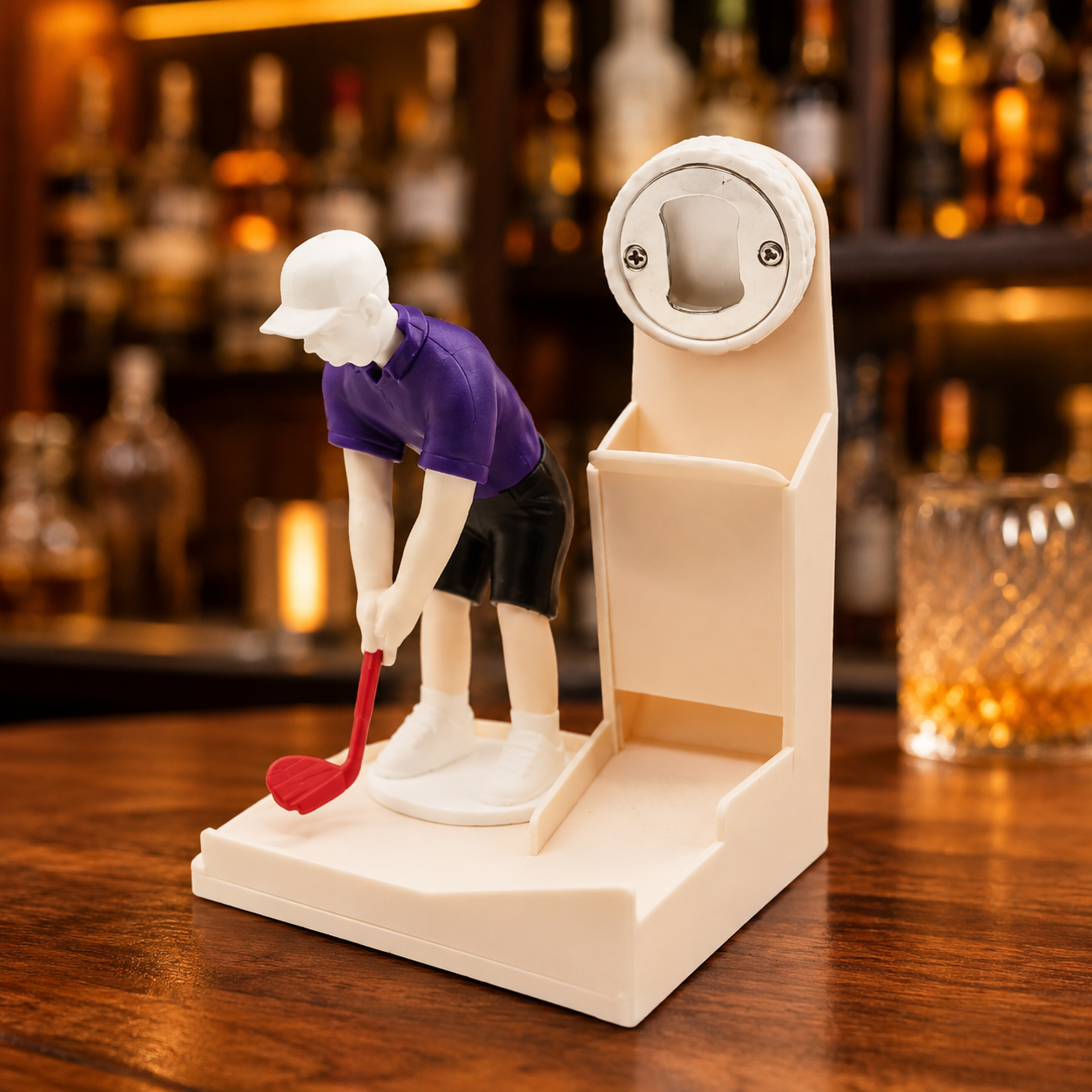 White Skin Golfer
