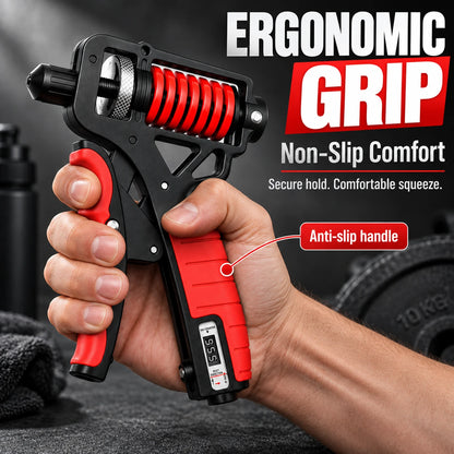Adjustable Digital Hand Grip Strengthener | 5–160kg