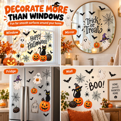 Halloween Wall & Window Stickers | Easy Spooky Decor