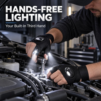 LED Glove Light – Hands-Free Work & Outdoor Lighting