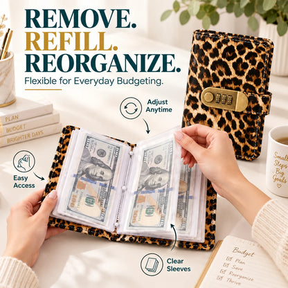 Combination Lock Cash Binder – A6 Budget Organizer