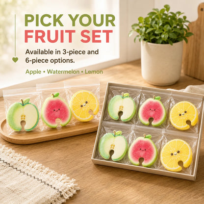 Cute Fruit Wood Pulp Cotton Kitchen Dish Sponge