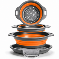 Orange  4 Pcs Set