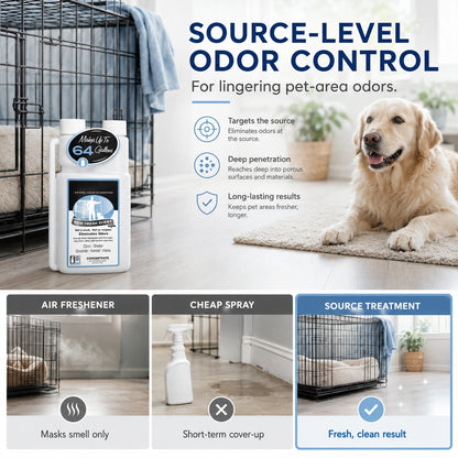 Pet Odor Eliminator Concentrate | Makes Up to 64 Gallons