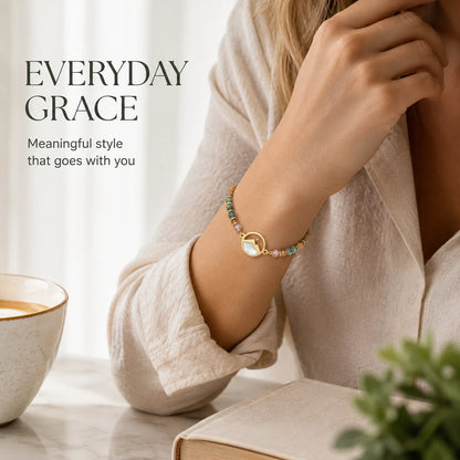 Faith Can Move Mountains Bracelet | Meaningful Gift