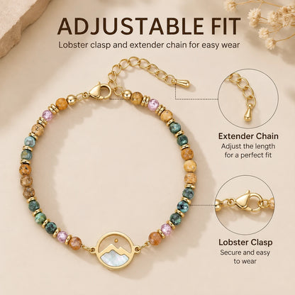 Faith Can Move Mountains Bracelet | Meaningful Gift