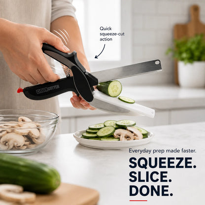 Clever Cutter 2-in-1 Knife & Food Chopper