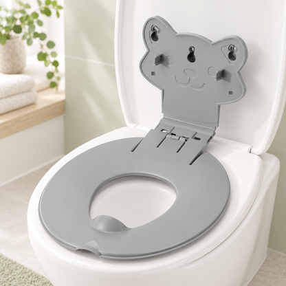 👶 Potty Training Made Easy & Stress-Free! 2-in-1 Flip-Down Toddler Toilet Seat ✨🚽